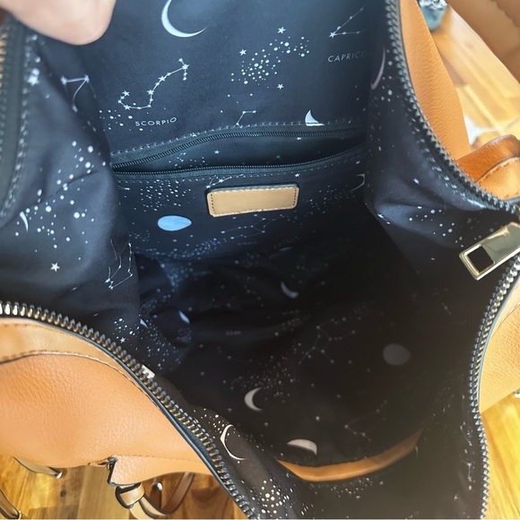 Malibu Skye: Lianne Top Zip Hobo Vegan Leather Shoulder‎ Bag NWOT - Picture 12 of 13